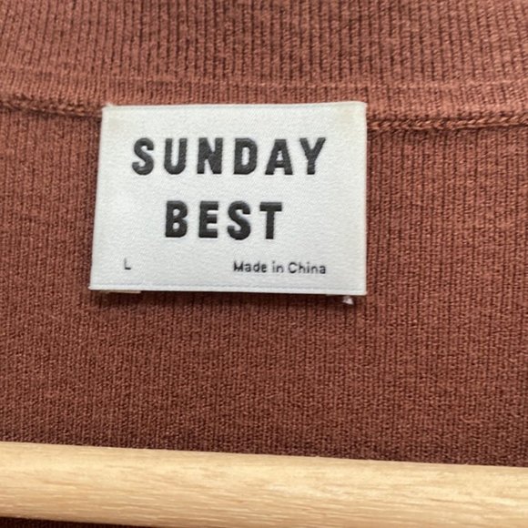 ❗️SOLD❗️Sunday Best Short Sleeve Cece Dress Size L - Picture 6 of 9